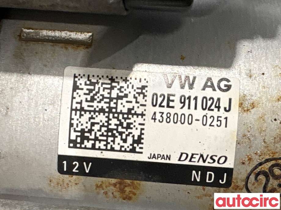 Starter diesel til Škoda Superb 2015-->> (Type III) (SKODA|02E911022CX|438000-0251|02E911024J)