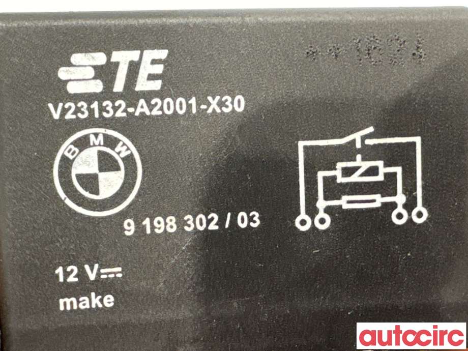 Rele kjølevifte til BMW X5 2013-2018 (F15) (F15) (BMW|61369198302|V23132-A2001-X30|9198302)