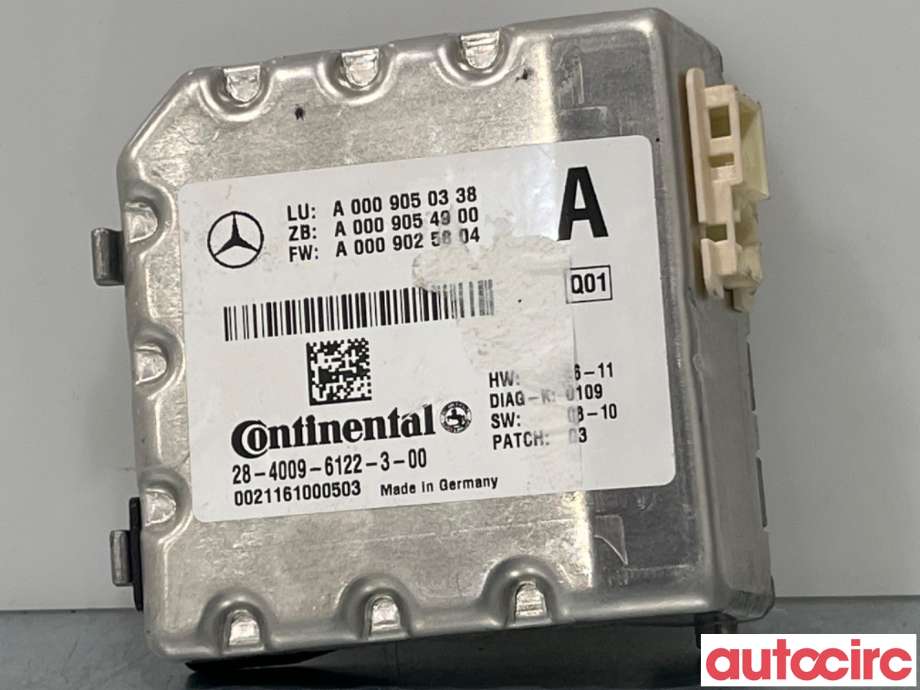 Sensor radar til Mercedes E-Klasse 2009-2013 (Fase 1) (W212) (W212) (MERCEDES|A0009057202|28-4009-6122-3-00|A0009050338)