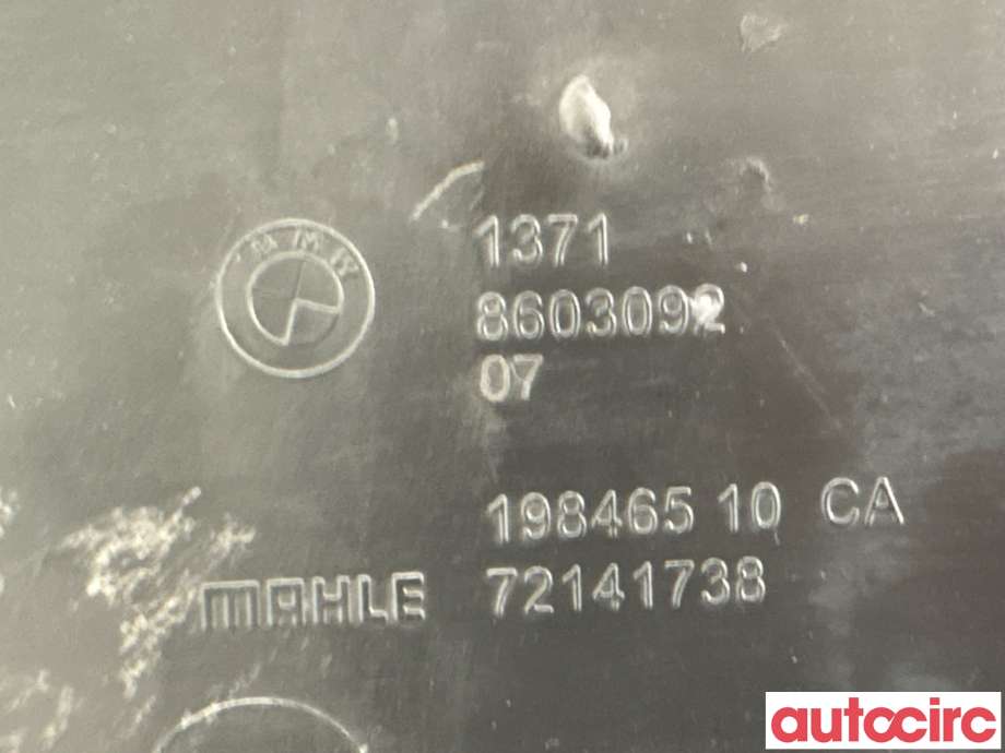 Luftfilterboks til BMW X5 2013-2018 (F15) (F15) (BMW|13718603092||8603092)