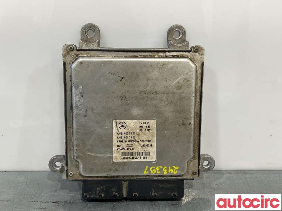 Styreenhet motor til Mercedes E-Klasse 2009-2013 (Fase 1) (W212) (W212) (MERCEDES|A6519005301|28292738)