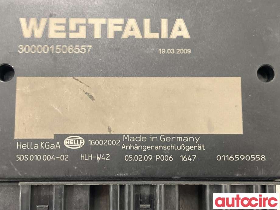 Styreenhet hengerfeste til Audi Q5 2008-2012 (Type I, Fase 1) (AUDI|8K0907383D|5DS010004-02|)