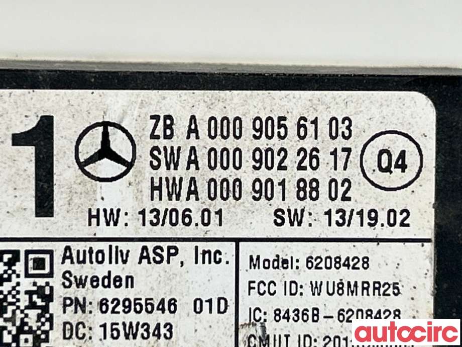 Sensor diverse til Mercedes C-Klasse 2014-2018 (Fase 1) (W205) (W205) (MERCEDES|A000905740564||A0009056103)