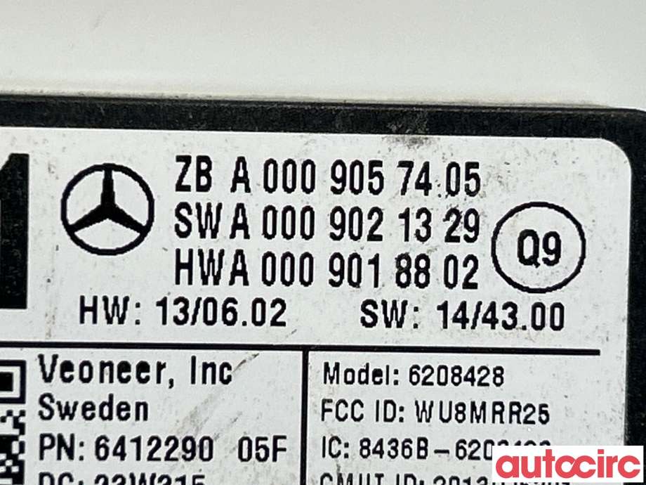 Sensor diverse til Mercedes C-Klasse 2014-2018 (Fase 1) (W205) (W205) (MERCEDES|A000905740564||A0009057405)