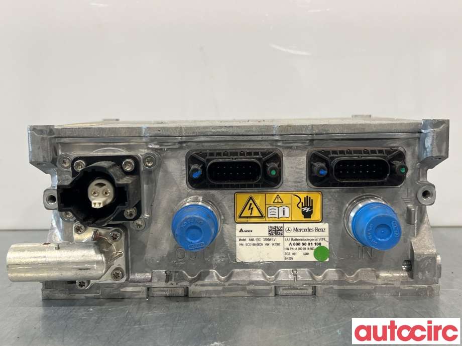 Batterilader (OBC - On Board Charger) til Mercedes C-Klasse 2014-2018 (Fase 1) (W205) (W205) (MERCEDES|A0009005909|AWL-1DC-3300W-LV|A0009001108)