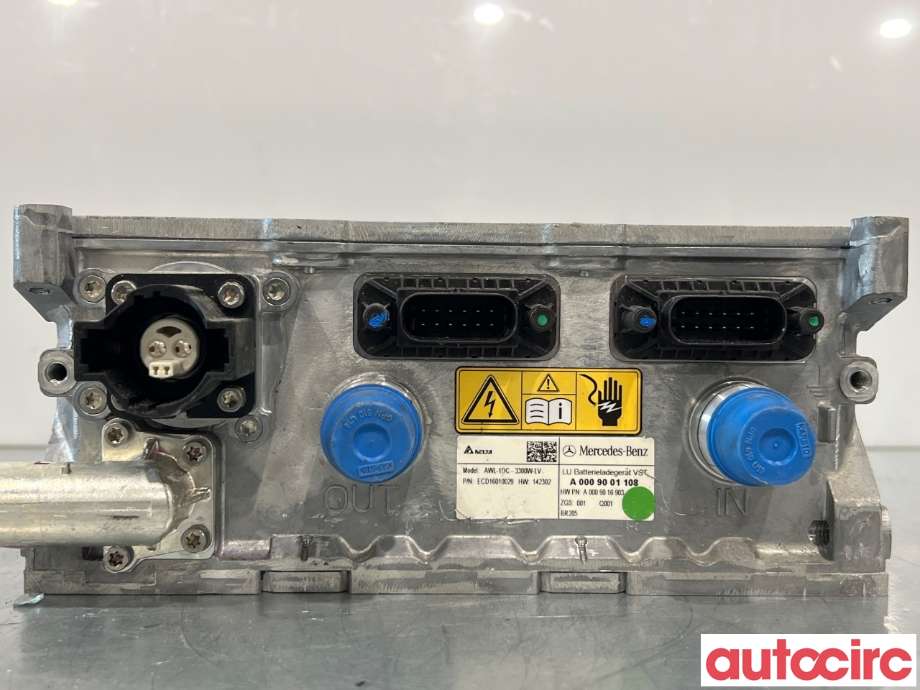 Batterilader (OBC - On Board Charger) til Mercedes C-Klasse 2014-2018 (Fase 1) (W205) (W205) (MERCEDES|A0009005909|AWL-1DC-3300W-LV|A0009001108)
