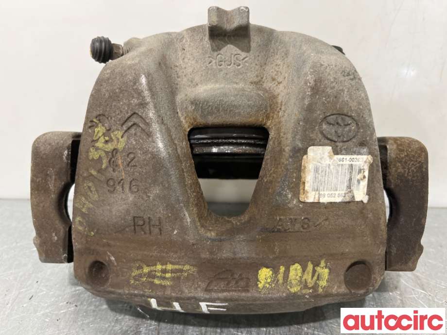 Bremsecaliper høyre foran til Peugeot Expert, 2016-->> (Type III)  (PEUGEOT|1651761480)