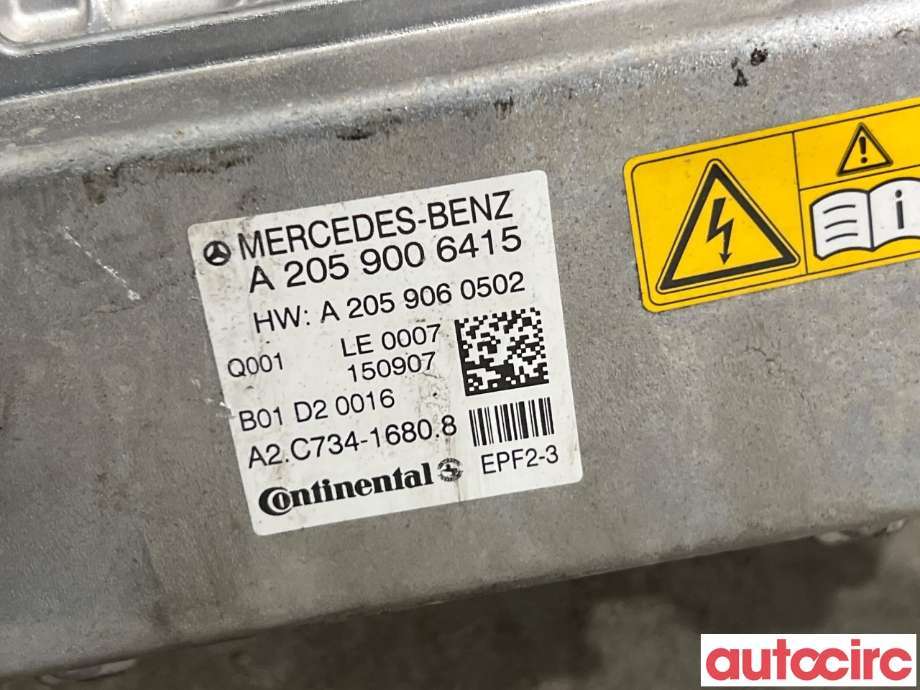 Inverter hybrid til Mercedes C-Klasse 2014-2018 (Fase 1) (W205) (W205) (MERCEDES|A2059000936||A2059006415)