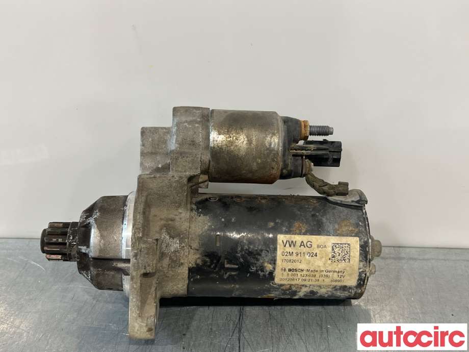 Starter diesel til VW Caddy 2010-2015 (Type III, Fase 2) (VOLKSWAGEN|02M911024X|0001123038|02M911024)