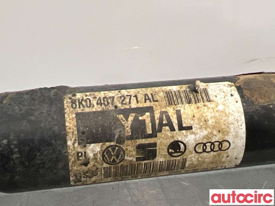 Drivaksel høyre foran til Audi A4 2007-2014 (Type IV) (B8) (B8) (AUDI|8K0407271AL|Y1AL)