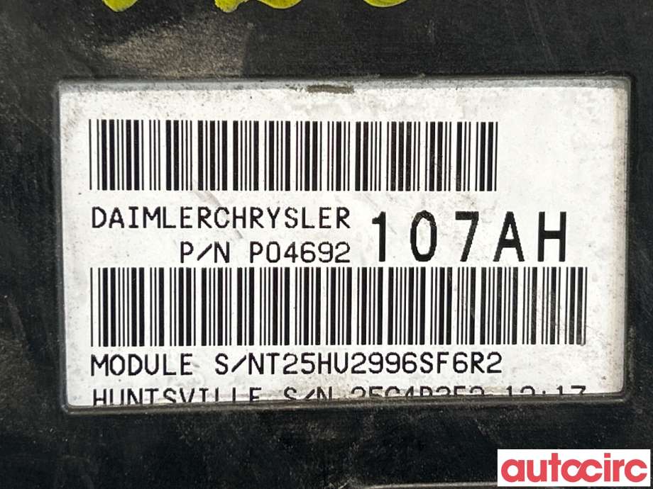Styreenhet comfort (BCM) til Jeep Commander 2006-2009  (JEEP|4692138AE||P04692107AH)