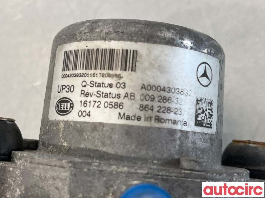 Vakuumpumpe til Mercedes C-Klasse 2014-2018 (Fase 1) (W205) (W205) (MERCEDES|A000430383264|009286-32|A0004303832)