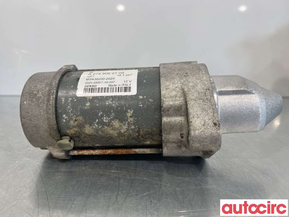 Starter til Mercedes C-Klasse 2014-2018 (Fase 1) (W205) (W205) (MERCEDES|A2749062100|MS438000-2020)