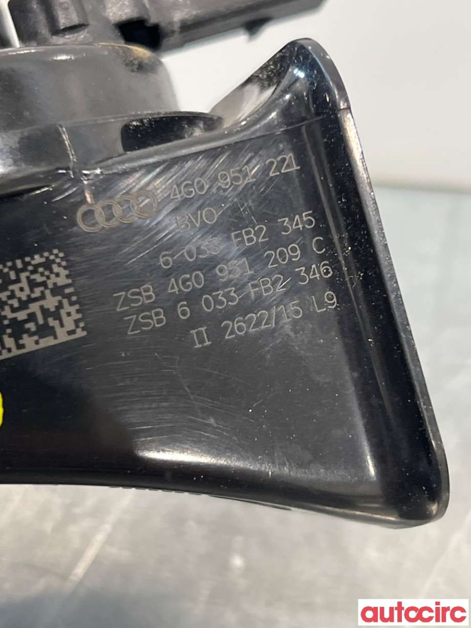 Horn/signalhorn til Audi A6, Allroad 2015-2019 (Type III, Fase 2) (C7) (C7) (AUDI|4G0951221|)