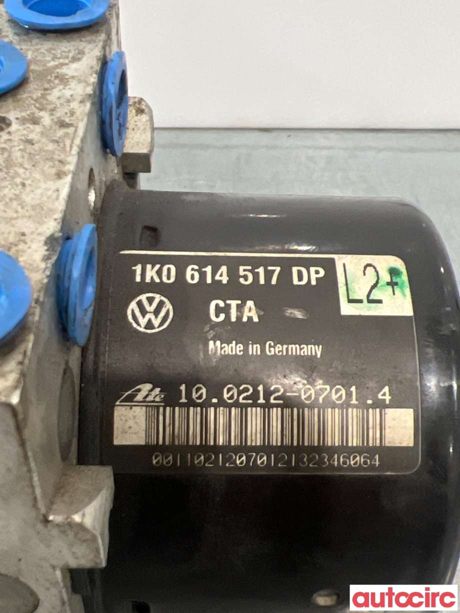 ABS sentral til VW Caddy 2010-2015 (Type III, Fase 2) (VOLKSWAGEN|1K0614517DP|100212-07014|1K0907379BL)