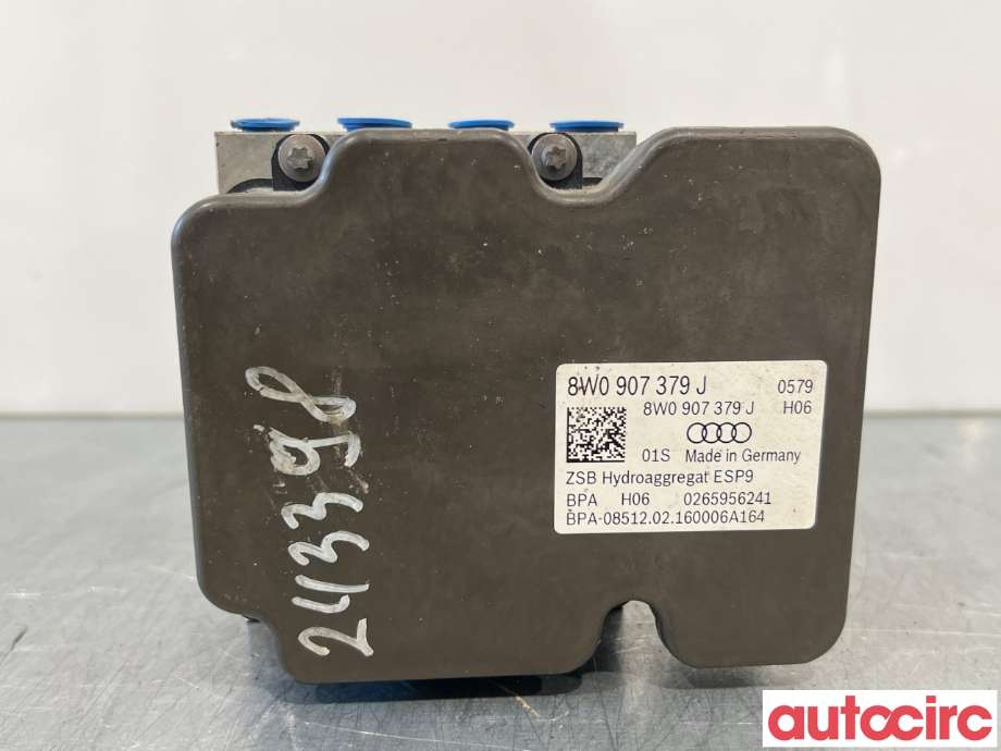 ABS sentral til Audi A4 2015-2019 (Type V, Fase 1) (B9) (B9) (AUDI|8W0614517H|0265956241|8W0907379J)