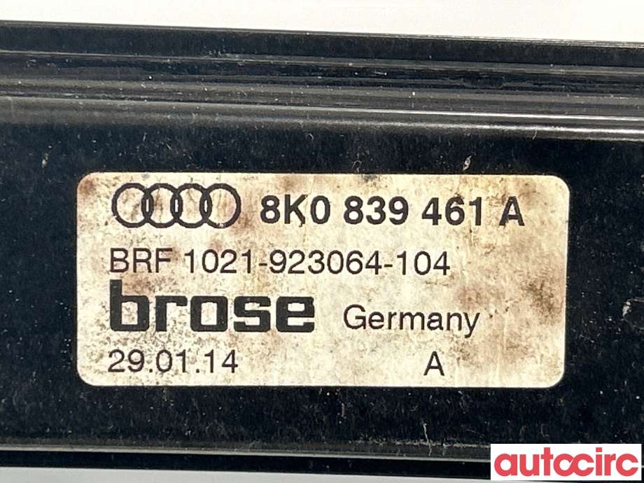 Ruteheis til Audi A4 2007-2014 (Type IV) (B8) (B8) (AUDI|8K0839461A|1021-923064-104)
