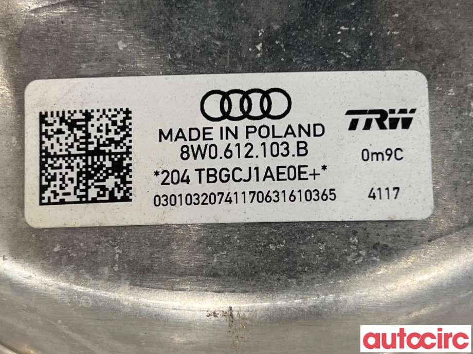 Bremsekraft-forsterker til Audi A4 2015-2019 (Type V, Fase 1) (B9) (B9) (AUDI|8W0612107C|8W0611021|8W0612103B)