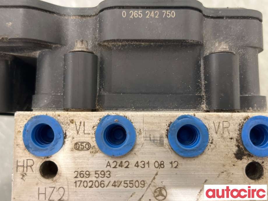 ABS sentral til Mercedes B-Klasse 2011-2018 (W246) (W246) (MERCEDES|A2424310912|0265242750|A2424310812)
