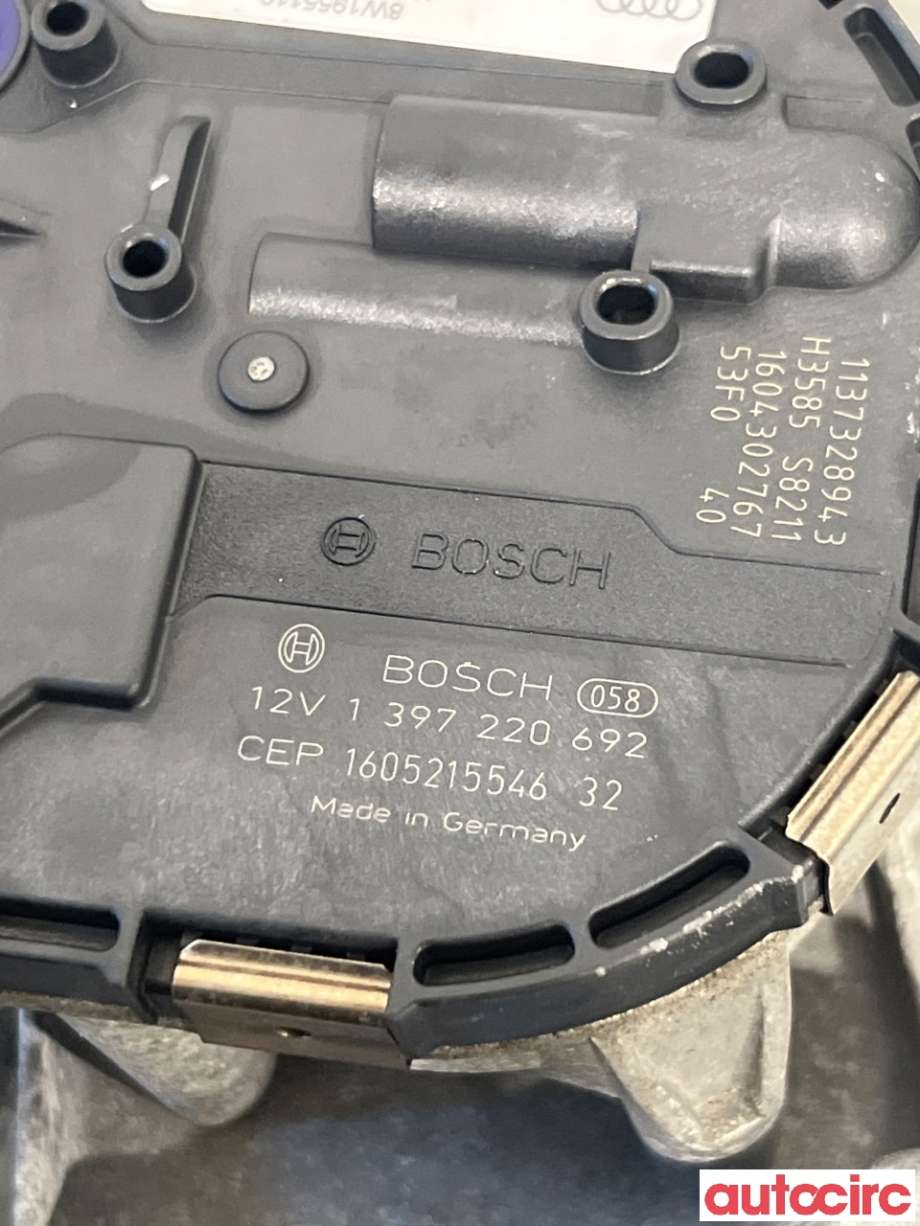 Viskermotor frontrute til Audi A4 2015-2019 (Type V, Fase 1) (B9) (B9) (AUDI|8W1955023C|1397220692|8W1955023A)