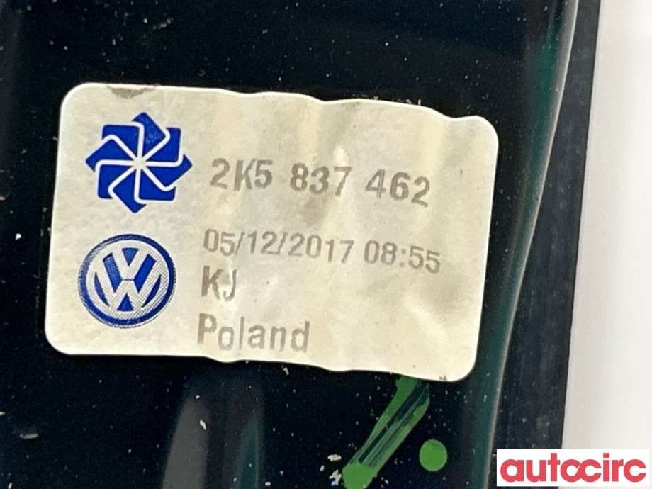 Ruteheis til VW Caddy 2015-2020 (Type III, Fase 3) (VOLKSWAGEN|2K5837462)