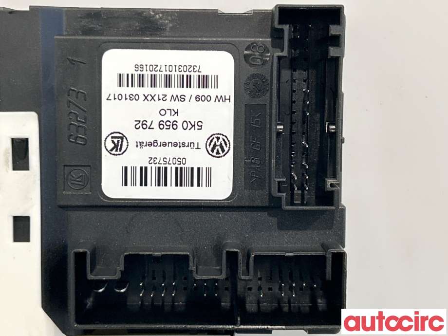 Ruteheis høyre foran til VW Caddy 2015-2020 (Type III, Fase 3)  (VOLKSWAGEN|2K5959702|S038225012)