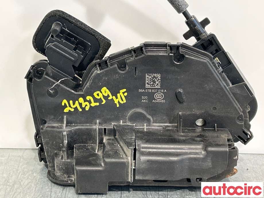 Låsekasse høyre foran til VW Caddy 2015-2020 (Type III, Fase 3) (VOLKSWAGEN|5TB837016C||5TB837016A)
