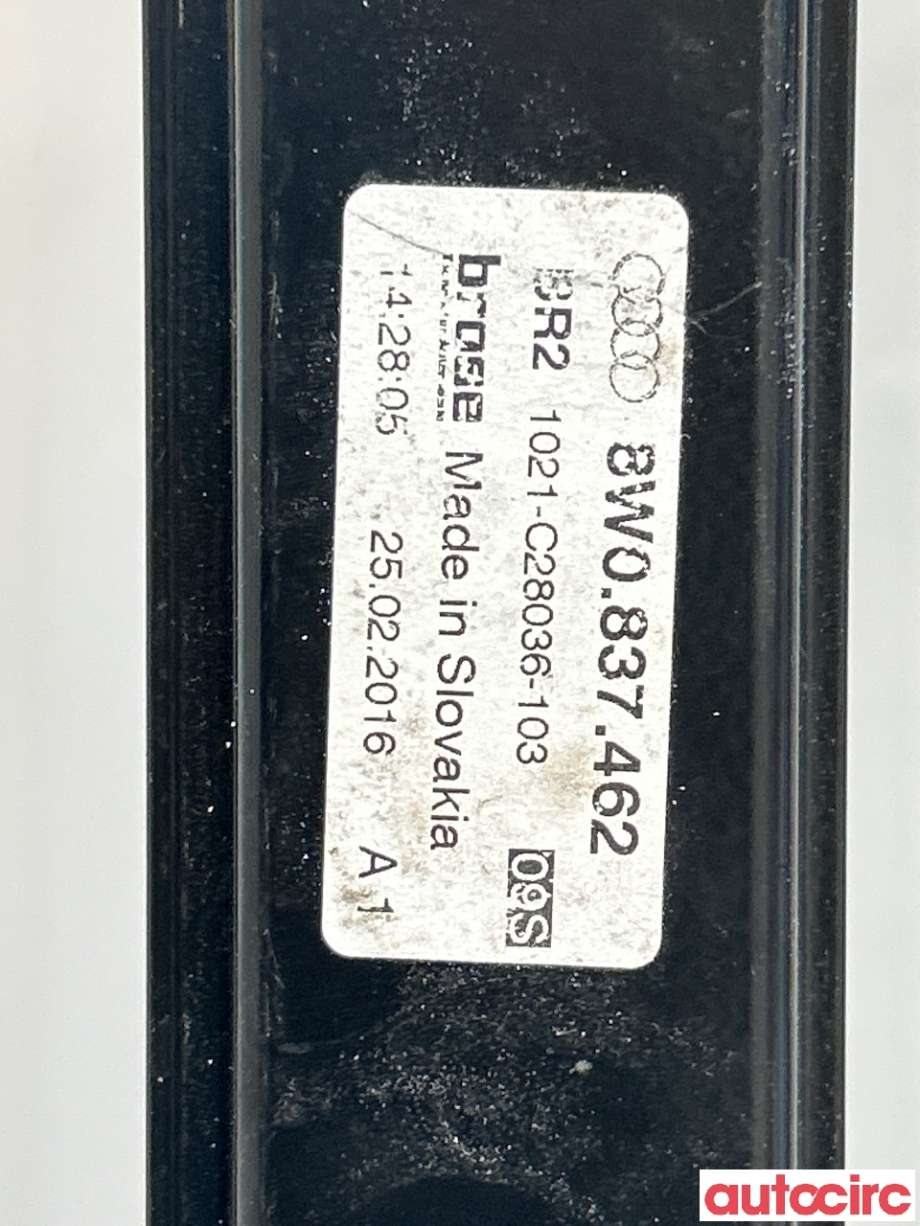 Ruteheis til Audi A4 2015-2019 (Type V, Fase 1) (B9) (B9) (AUDI|8W0837462A||8W0837462)