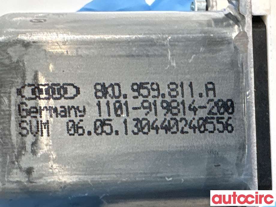 Ruteheis venstre bak til Audi A6 2011-2014 (Type IV, Fase 1) (C7) (C7) (AUDI|8K0959811A|1101-919814-200)