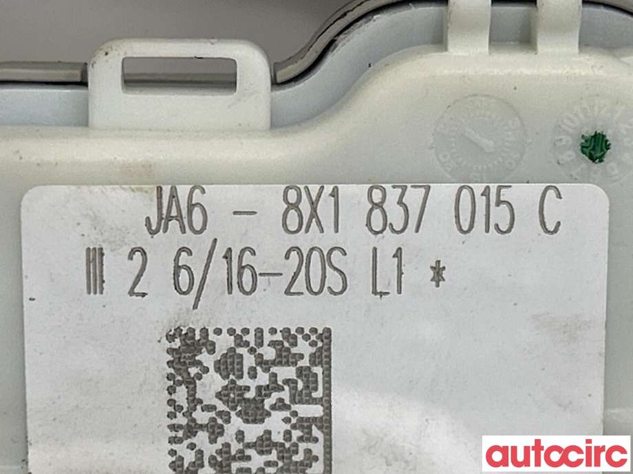 Låsekasse venstre foran til Audi A4 2015-2019 (Type V, Fase 1) (B9) (B9) (AUDI|8X1837015C|)