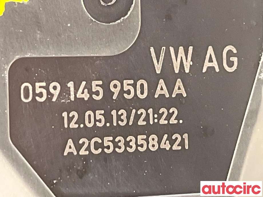 Spjeldhus til Audi A6 2011-2014 (Type IV, Fase 1) (C7) (C7) (AUDI|059145950CE|059145950AA)