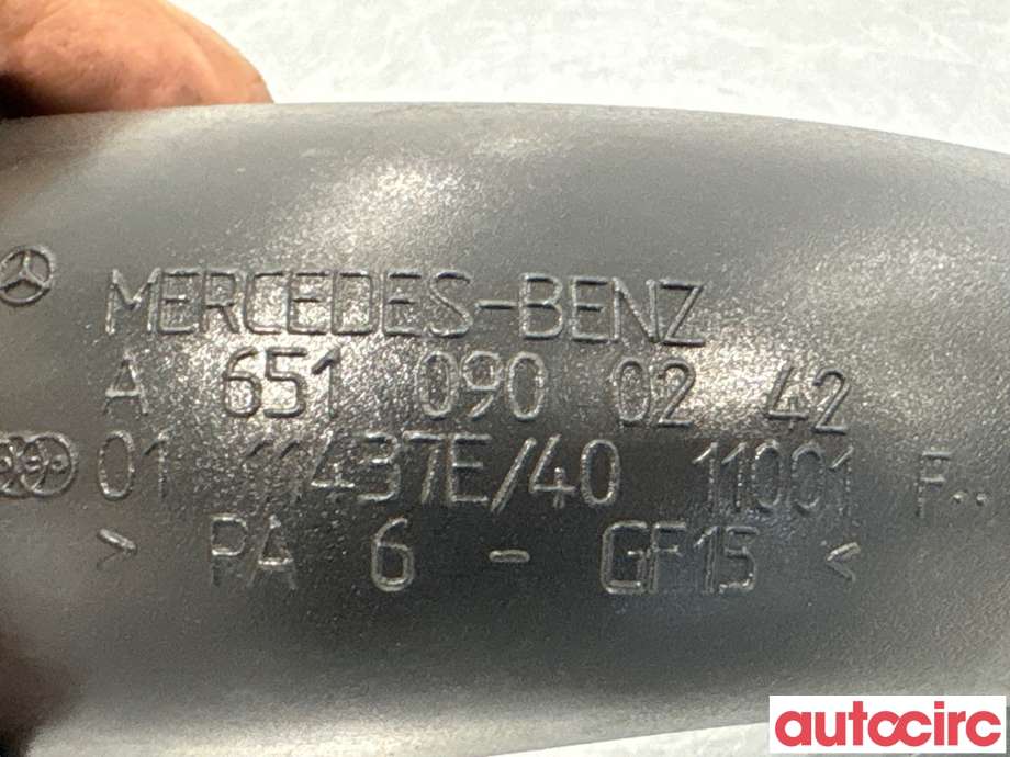 Turbo rør til Mercedes C-Klasse 2011-2014 (Fase 2) (W204) (W204) (MERCEDES|A6510900242||A651090384264)