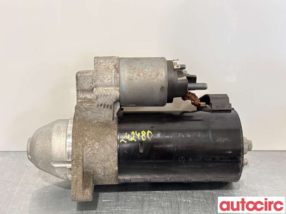 Starter diesel til Mercedes C-Klasse 2011-2014 (Fase 2) (W204) (W204) (MERCEDES|A6519062800|0001149400|A6519062300)