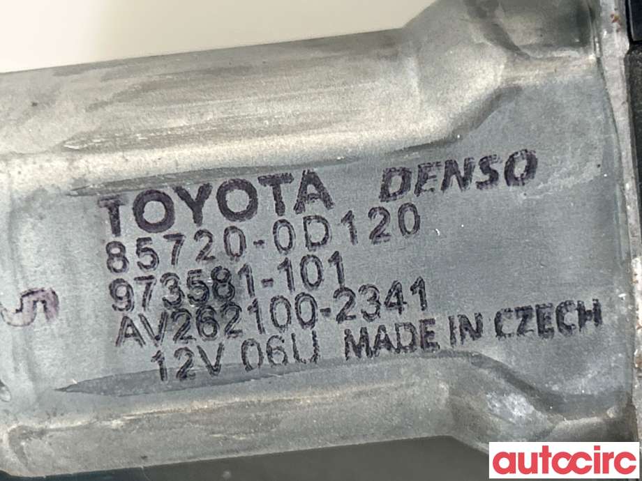 Ruteheis til Toyota Yaris 2014-2020 (Type III, Fase 2)  (TOYOTA|698300D220||85720-0D120)