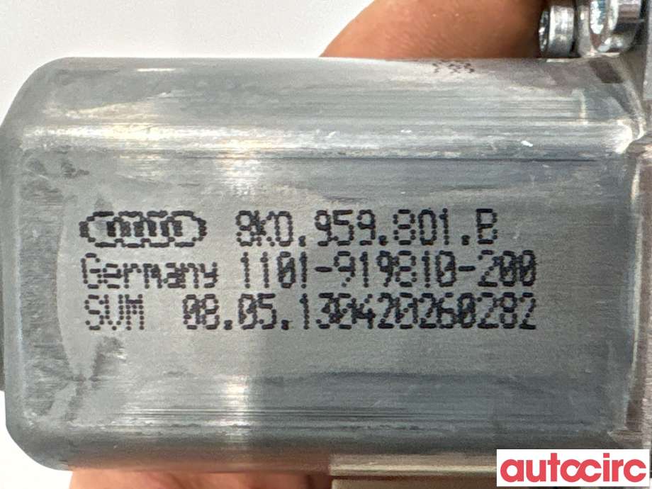 Ruteheis venstre foran til Audi A6 2011-2014 (Type IV, Fase 1) (C7) (C7) (AUDI|8K0959801B|1101-919810-200)