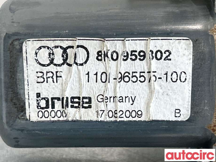 Ruteheis venstre bak til Audi A5 2007-2016 (Type I) (AUDI|8T0959802A|1101-965575-100|8K0959802)