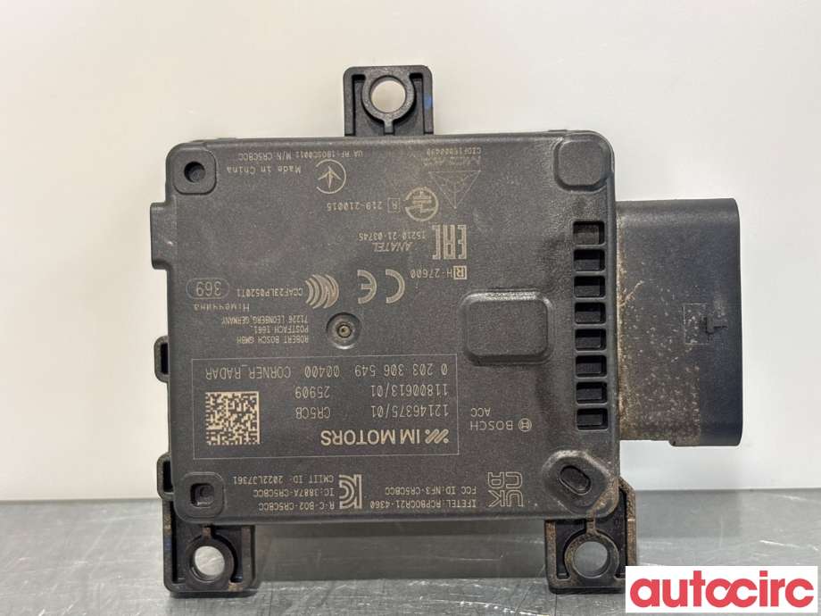 Sensor radar til MG MG5 2022-->> (MG IM 6|11800613|0203306549|12146375)