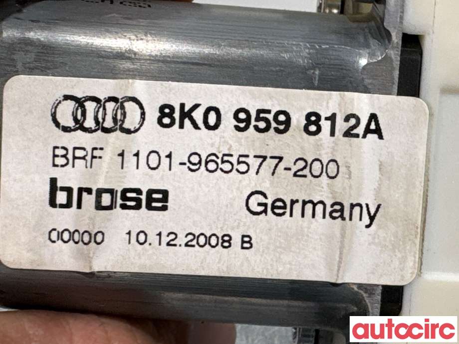 Ruteheis høyre bak til Audi A4 2007-2014 (Type IV) (B8) (B8) (AUDI|8K0959812A|1101-965577-200)