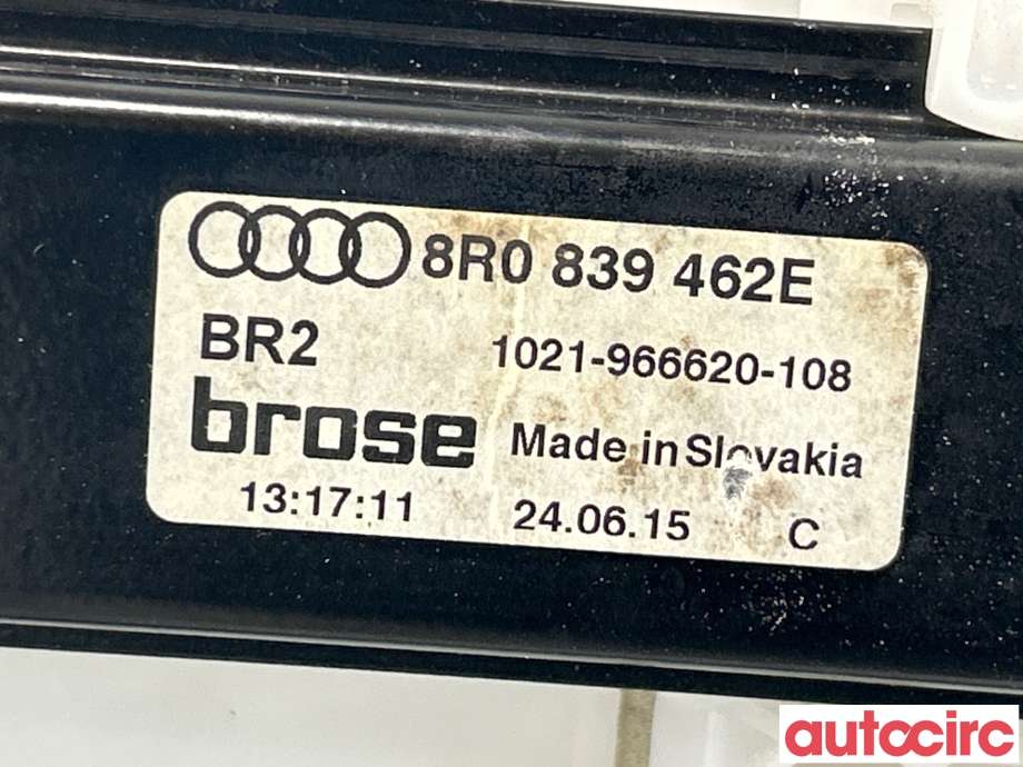 Ruteheis til Audi Q5 2012-2017 (Type I, Fase 2) (AUDI|8R0839462E|1021-966620-108)