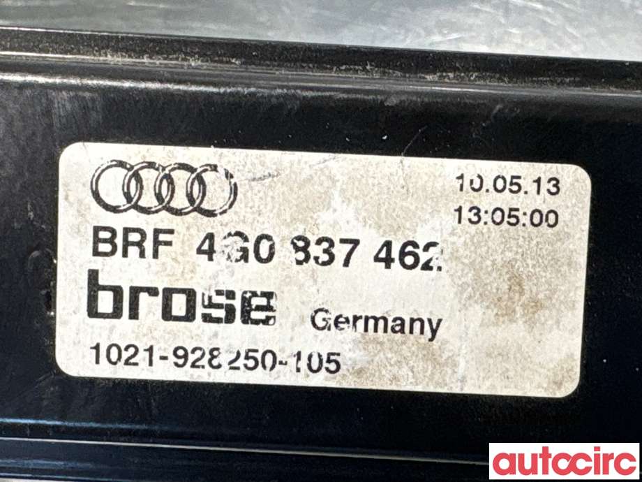 Ruteheis til Audi A6 2011-2014 (Type IV, Fase 1) (C7) (C7) (AUDI|4G0837462|1021-928250-105)