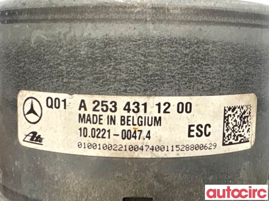 ABS sentral til Mercedes C-Klasse 2014-2018 (Fase 1) (W205) (W205) (MERCEDES|A2534313300|100221-00474|A2534313800)