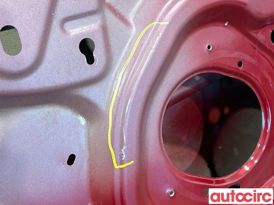 Dør venstre foran til Nissan Note 2006-2013 (Type I) (NISSAN|H01019U0M0)