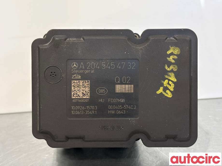 ABS sentral til Mercedes C-Klasse 2007-2011 (Fase 1) (W204) (W204) (MERCEDES|A2044312612|100212-00984)