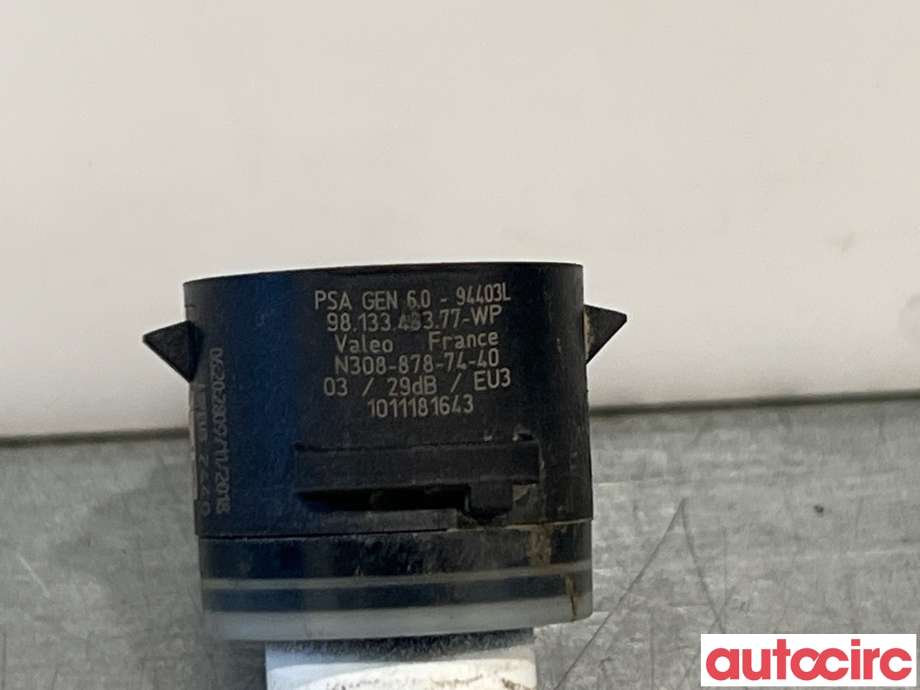 Parkeringssensor bak til Peugeot Partner 2019-->> (Type III)  (PEUGEOT|1633559380||9813348377)