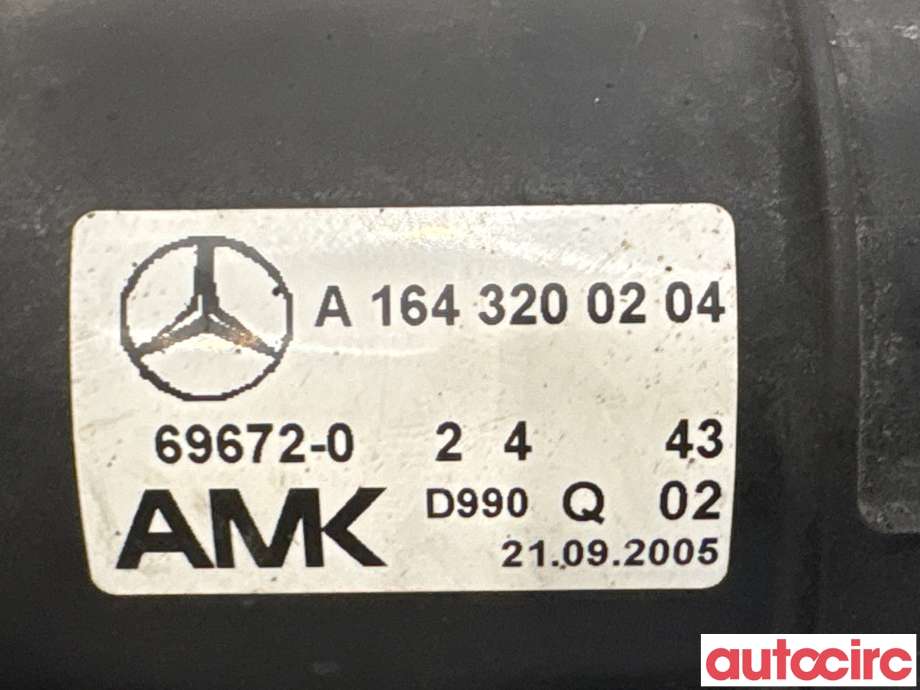 Kompressor nivå/luft til Mercedes ML 2005-2011 (W164) (W164) (MERCEDES|A1643201204|69672-0|A1643200204)