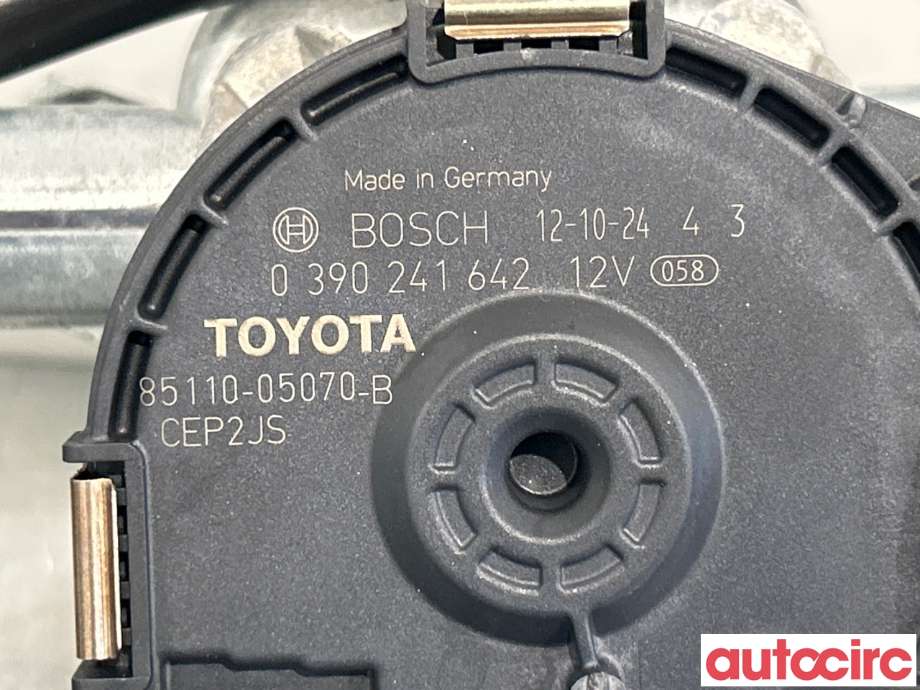 Viskermotor frontrute til Toyota Avensis 2009-2015 (Type III, Fase 1) (TOYOTA|8501005080|0390241642|85110-05070-B)