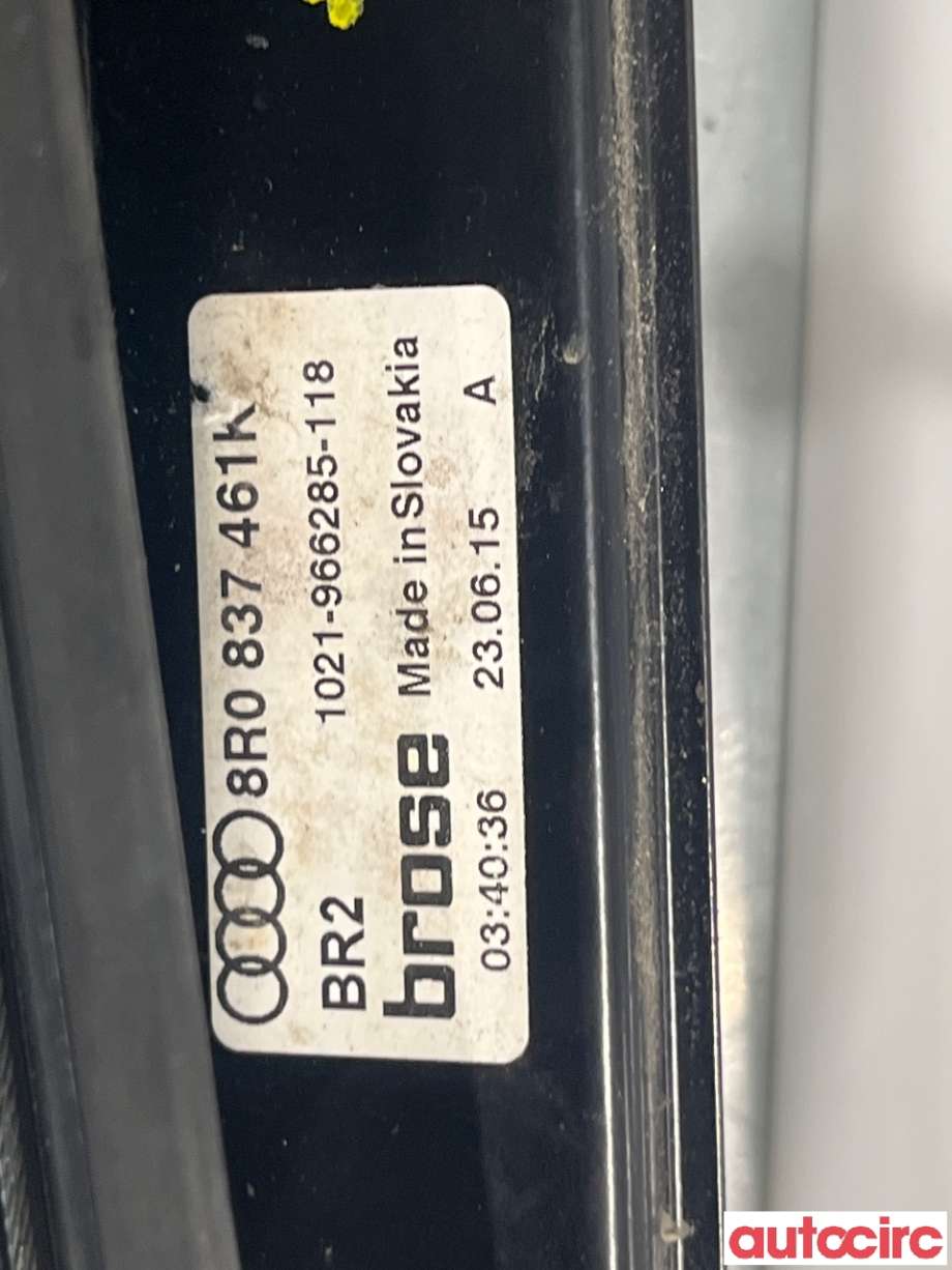 Ruteheis til Audi Q5 2012-2017 (Type I, Fase 2) (AUDI|8R0837461K)