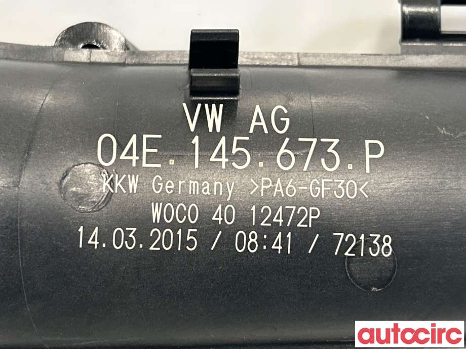 Turbo rør til VW e-Golf 2014-2017 (Fase 1) (VOLKSWAGEN|04E145673P|)
