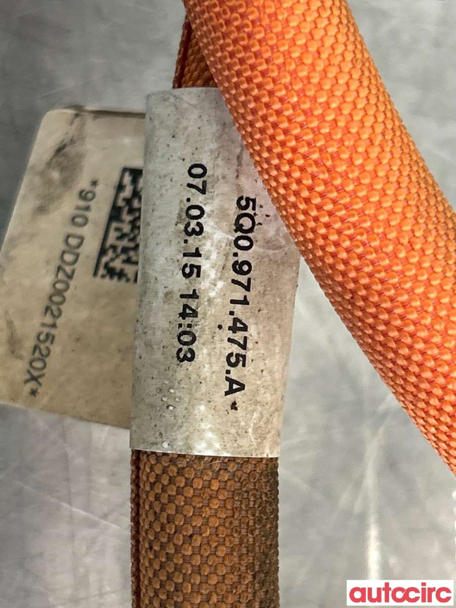 Kabel høy volt (HV) hybrid til VW e-Golf 2014-2017 (Fase 1) (VOLKSWAGEN|5Q0971475A|3Q0971475B)