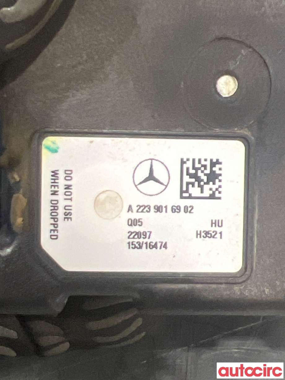 Høyttaler motorlyd, AVAS (Acoustic Vehicle Alerting System) til Mercedes EQE 2022-->> (MERCEDES|A2239016902|)
